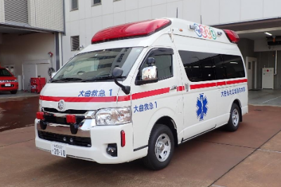 救急車のヘビと杖のマークは 大曲仙北広域市町村圏組合